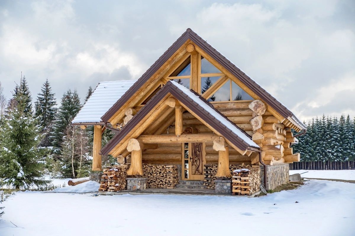 kuće za odmor u Gorskom kotaru, Divjake Log Home, Gorski kotar, odmor u Gorskom kotaru, zima u Gorskom kotaru