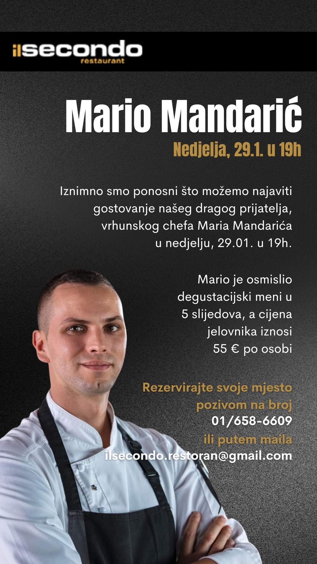 Mario Mandarić, Il Secondo