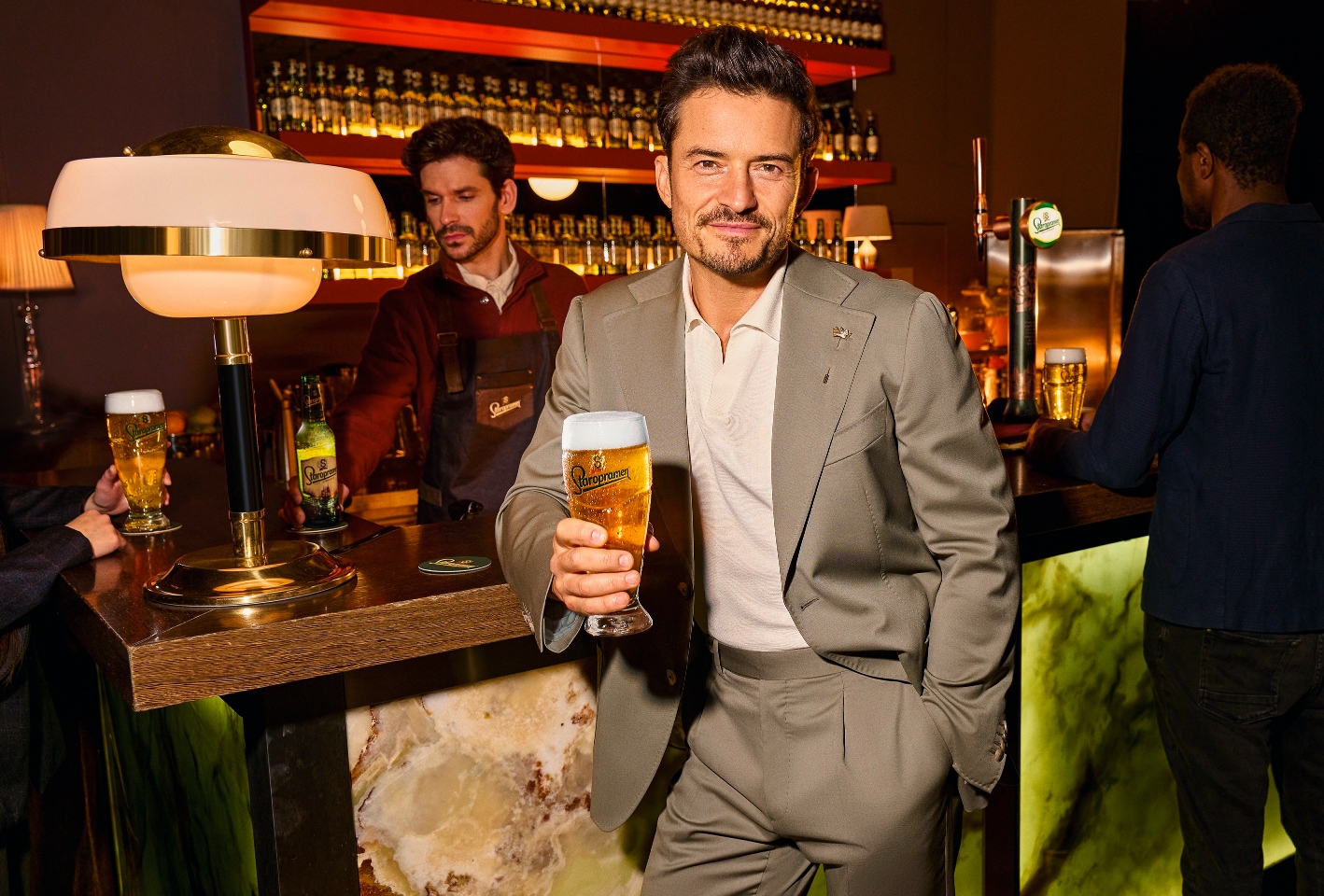 Orlando Bloom, Staropramen