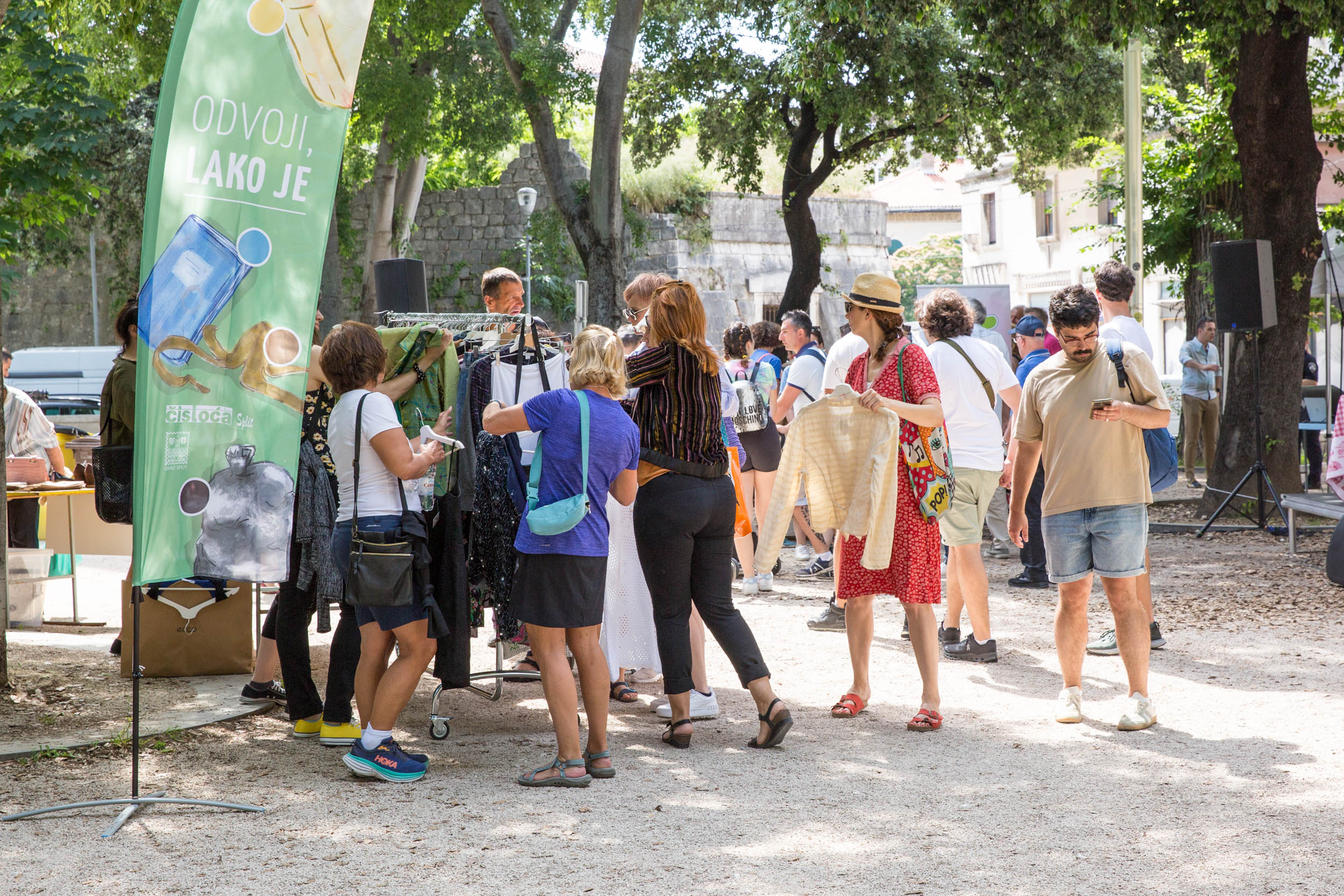 Zero waste festival, Čistoća Split