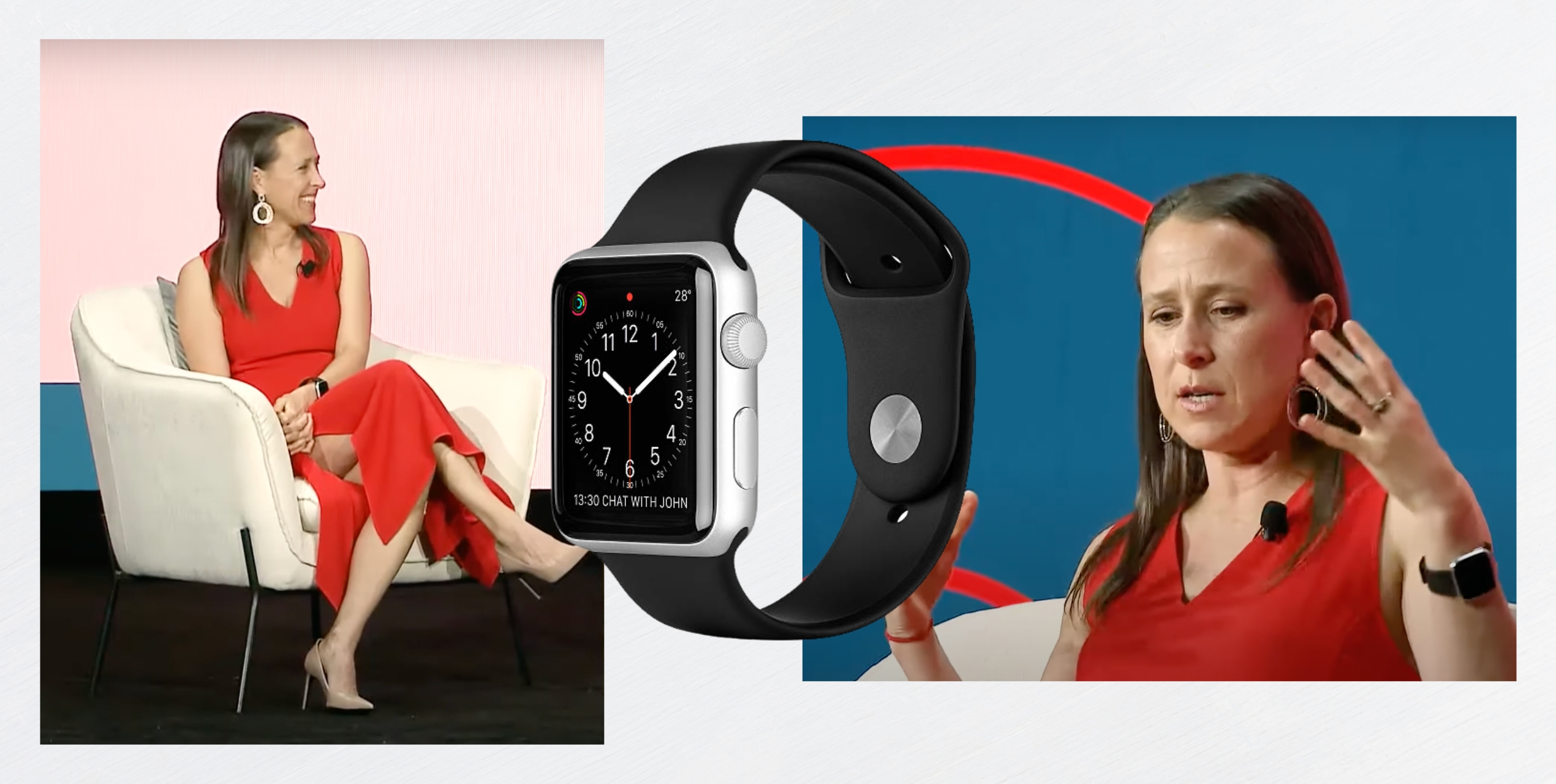 Anne Wojcicki, CEO i suosnivačica tvrtke 23andMe, nosi Apple Watch