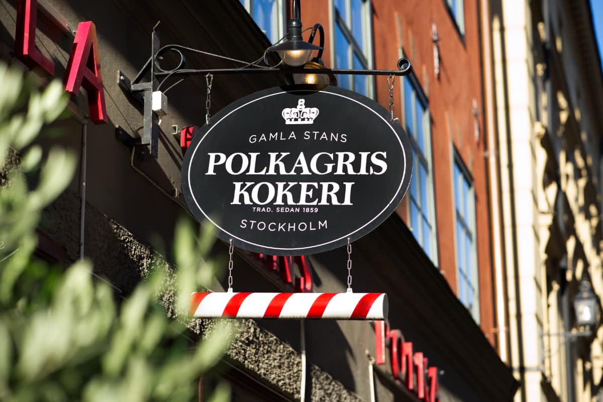 Polkagris, Stockholm, candy cane, šećerni štapić