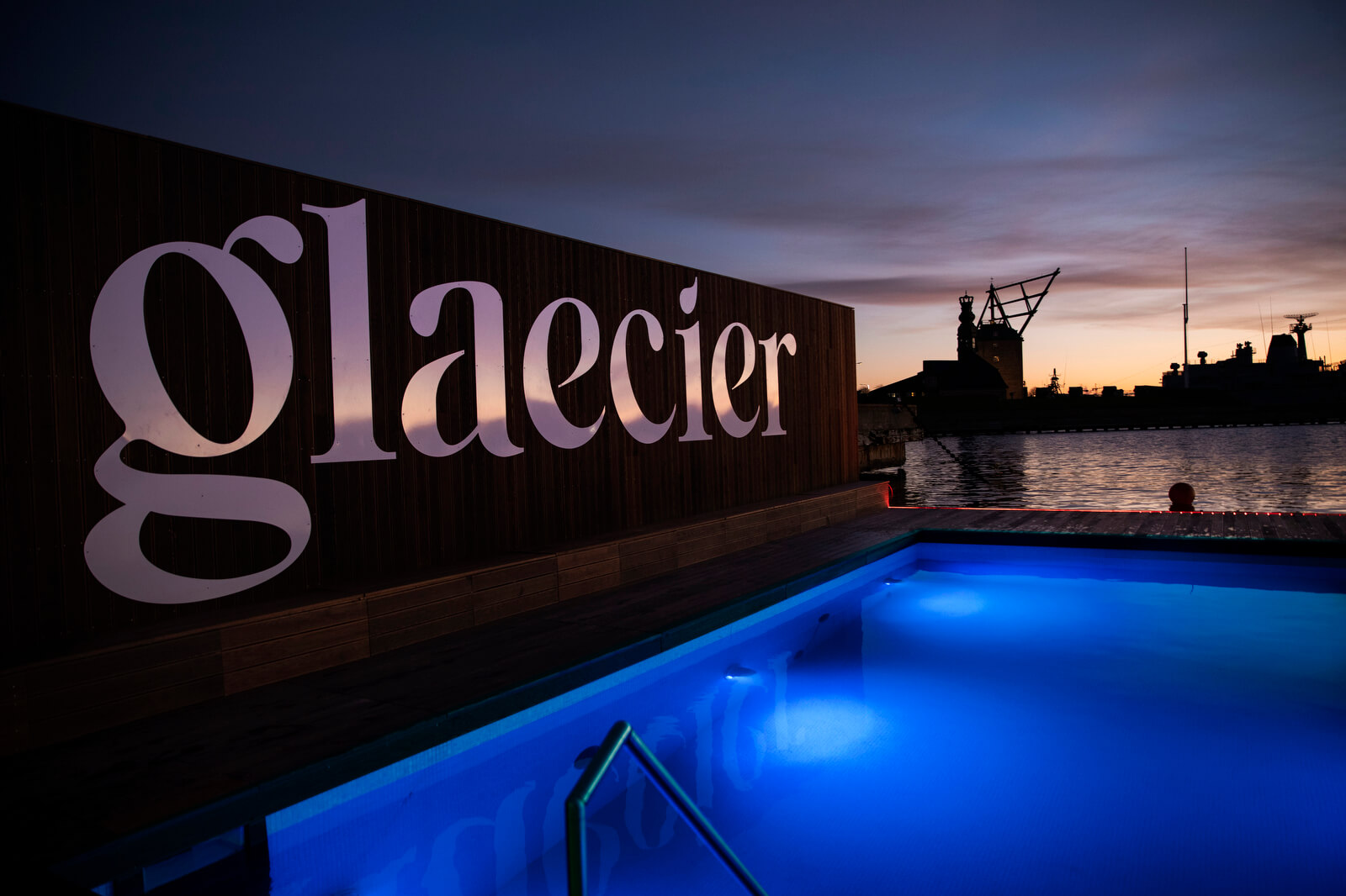 Glaecier, sauna, Kopenhagen