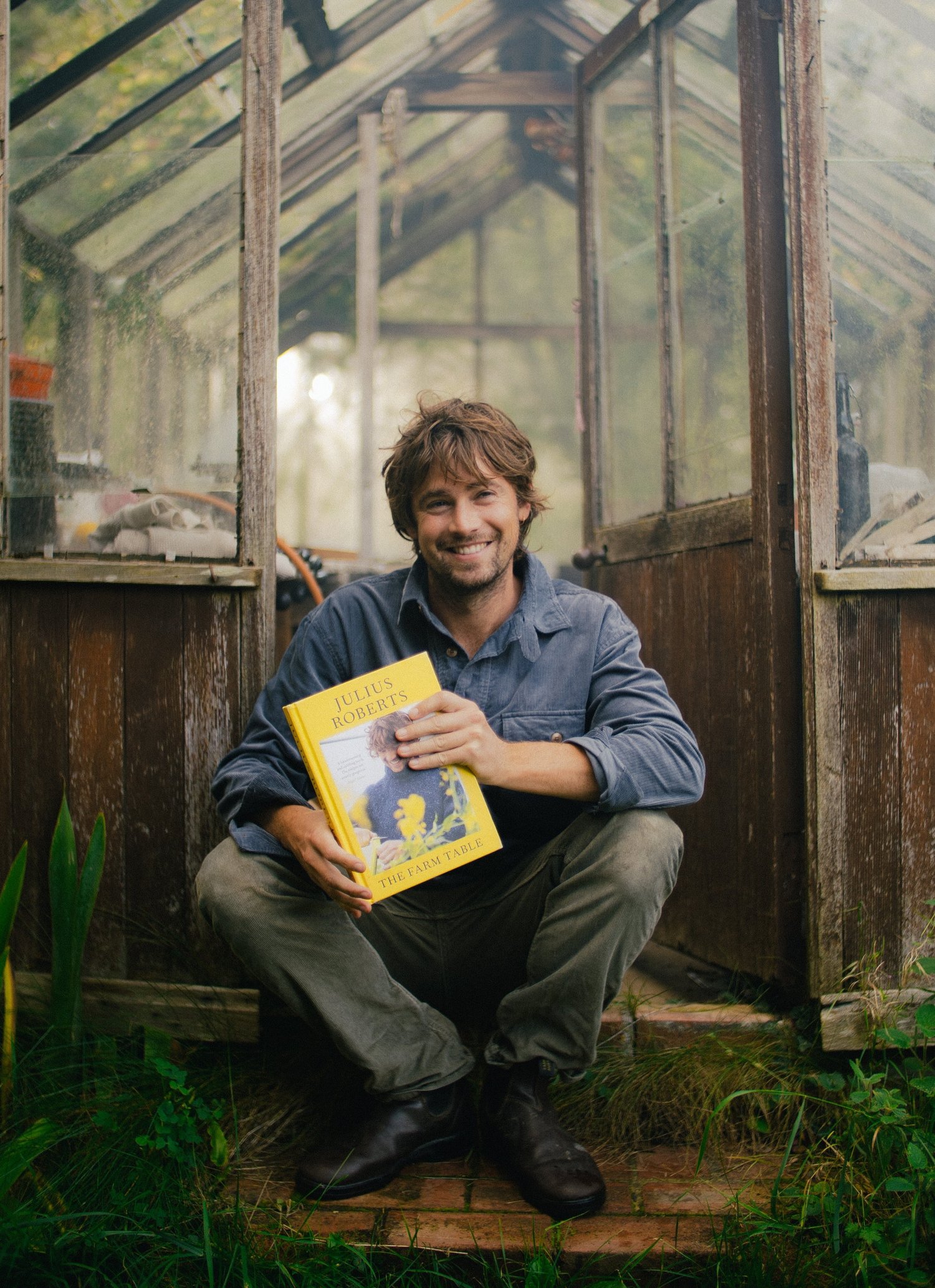 Julius Roberts, chef, farmer, kuharica The Farm Table