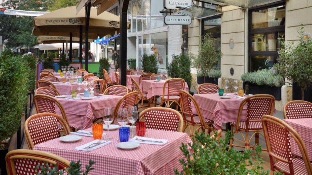 zagrebački restorani s lijepom terasom, restorani u Zagrebu, restorani s terasom u Zagrebu, restorani s terasom, Ristorante Carpaccio