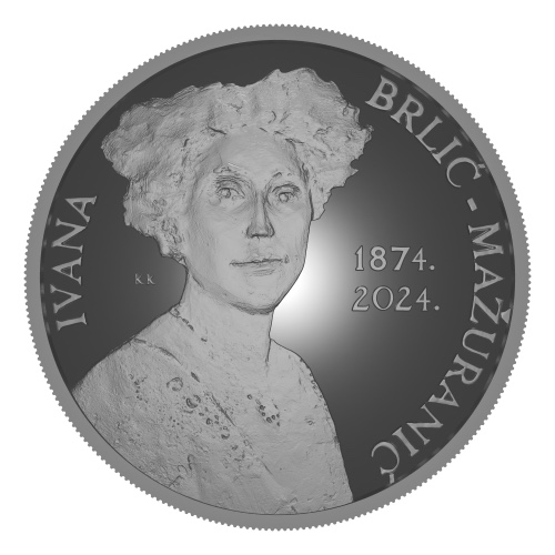 kovanice, Hrvatska kovnica novca, numizmatičke kovanice, Ivana Brlić-Mažuranić