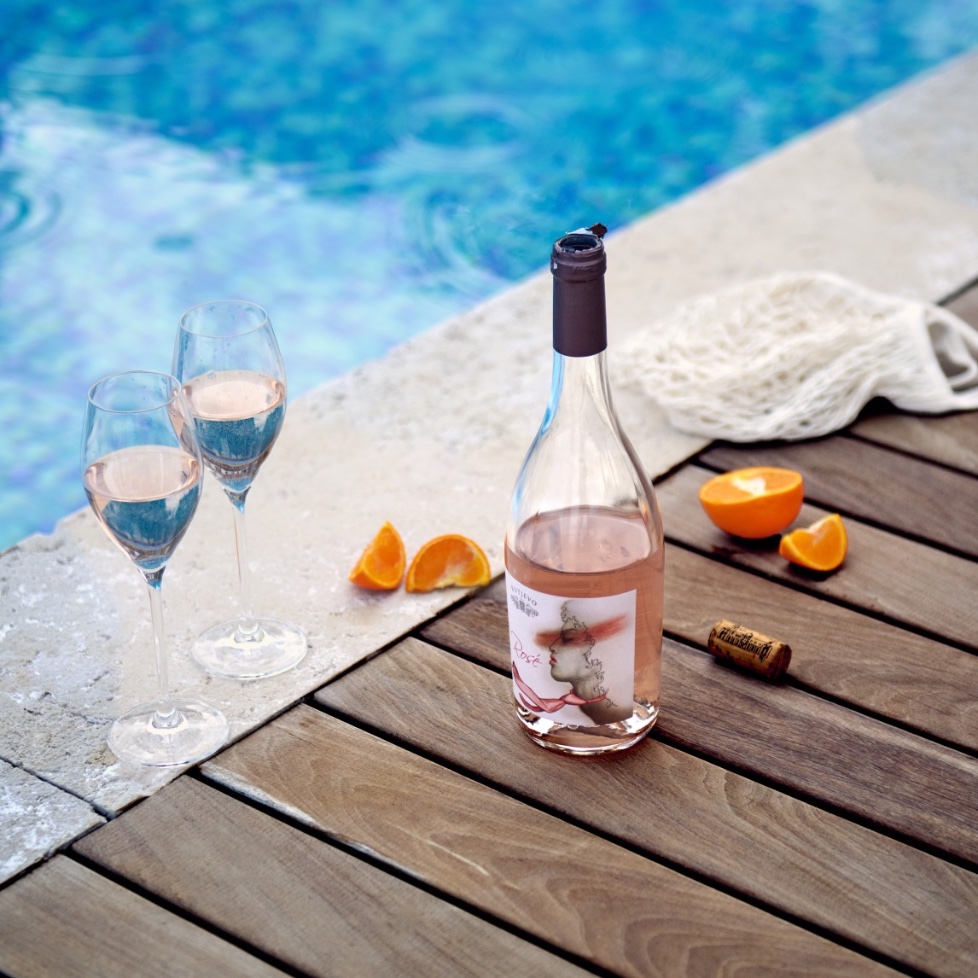 Kutjevo Rosé, Kutjevo Rosé Premium kolekcija vina i pjenušca, Kutjevo Rosé Premium vino, Kutjevo Rosé Premium Brut pjenušac, Rosé