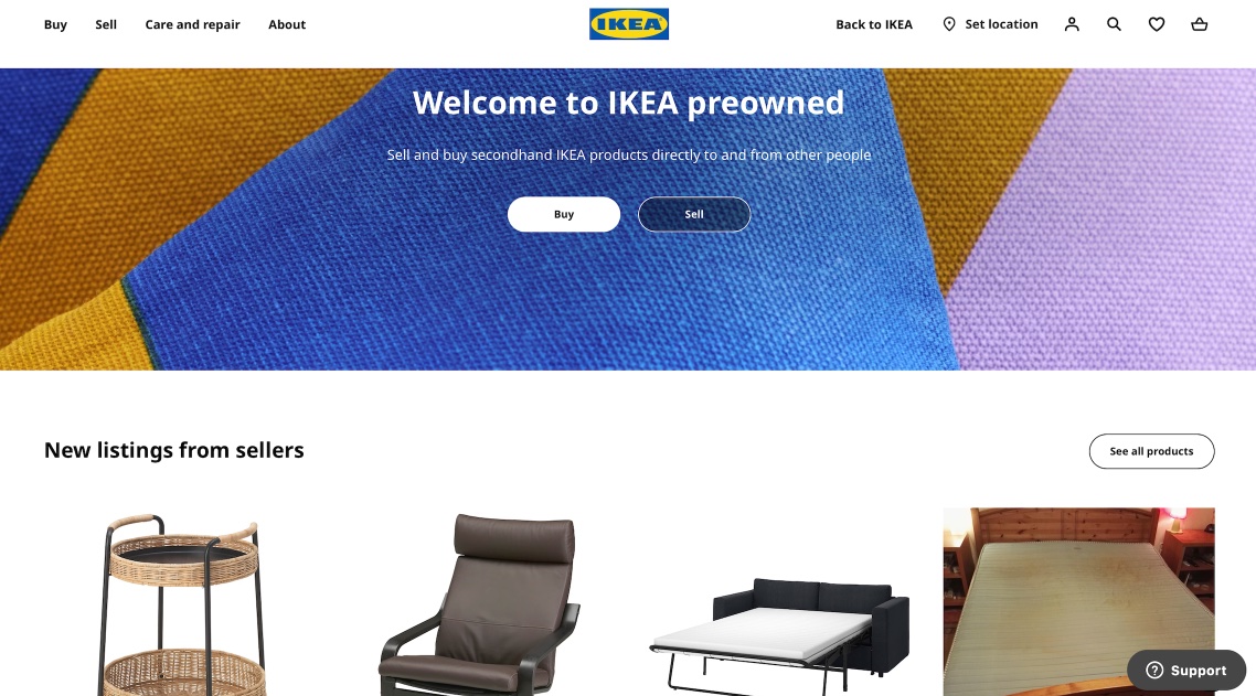 IKEA Preowned, second hand IKEA namještaj, rabljeni IKEA namještaj, IKEA namještaj, prodaja IKEA namještaja