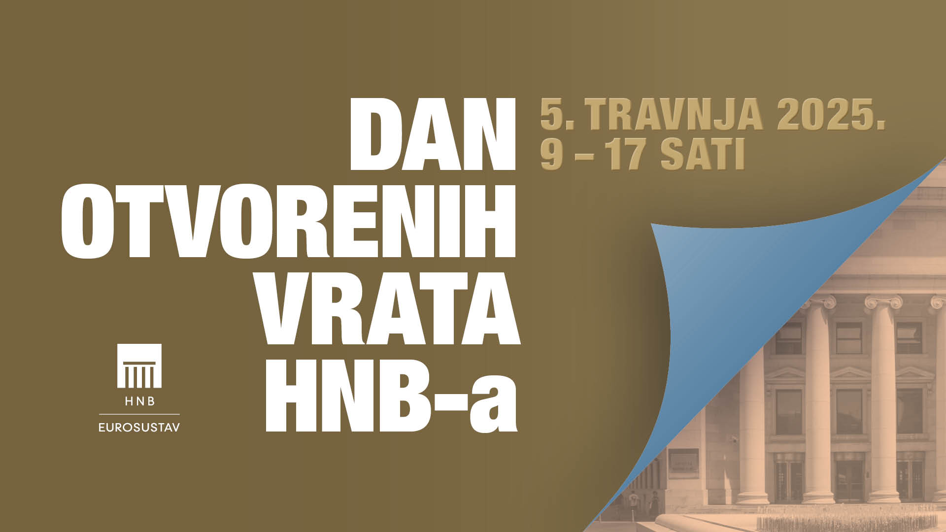 Hrvatska narodna banka, Dan otvorenih vrata 2025.