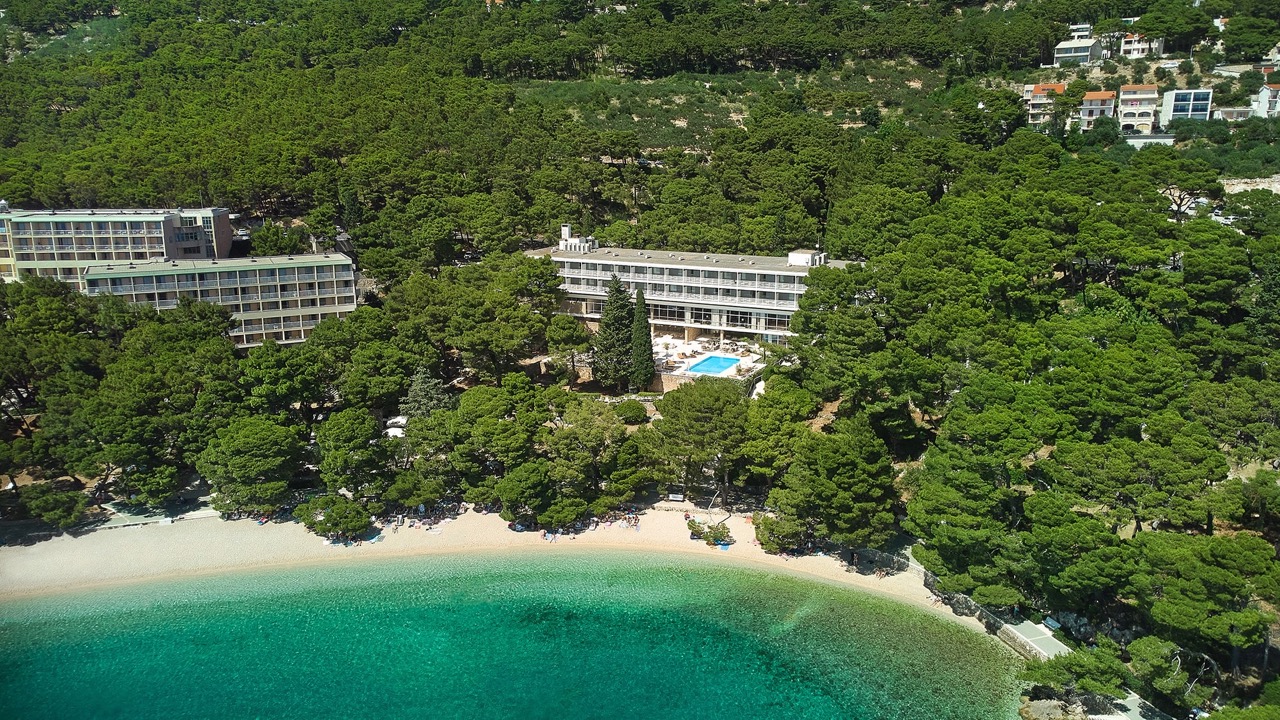 hotel maestral, brela