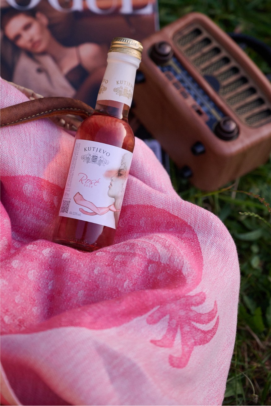 Kutjevo Rosé Premium, nova berba, vino