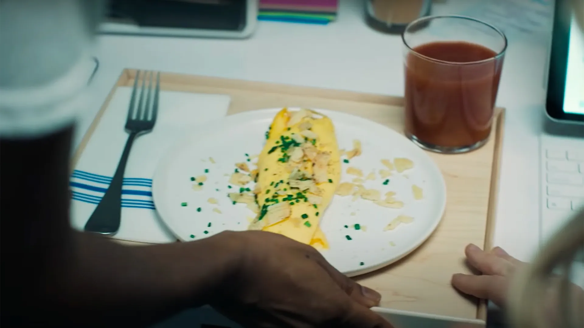 omlet, The Bear, recept, recept za omlet