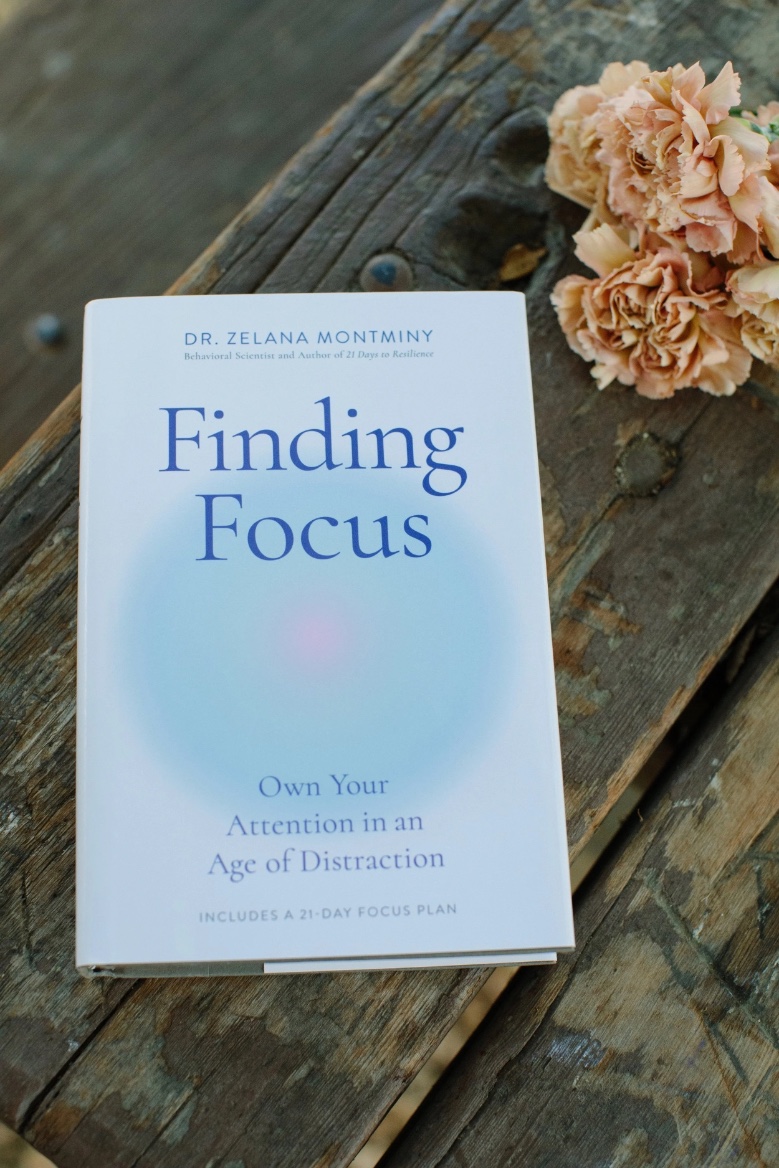Finding Focus, knjiga, Zelana Montminy, nova knjiga, mentalno zdravlje