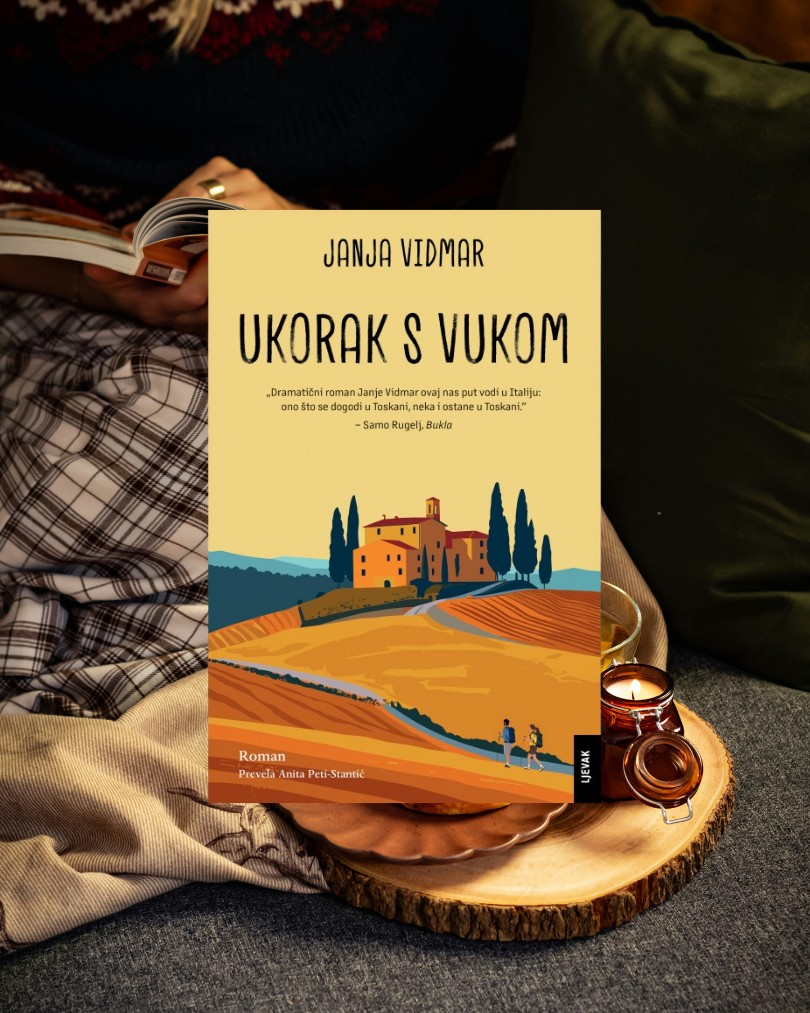 JANJA VIDMAR: UKORAK S VUKOM, knjige za jesen 2025.