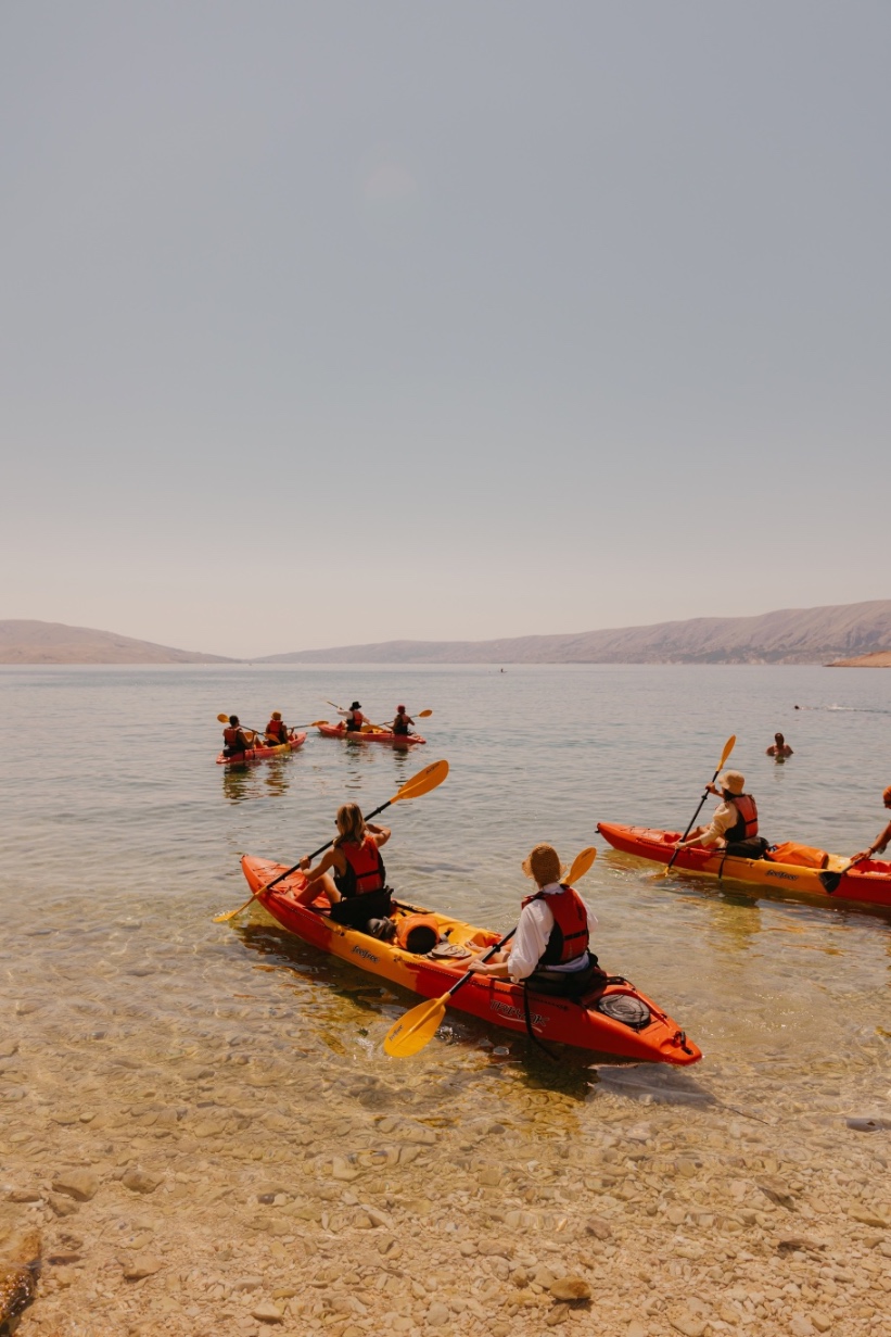 Novalja, plaža Zrće, Pag, otok Pag