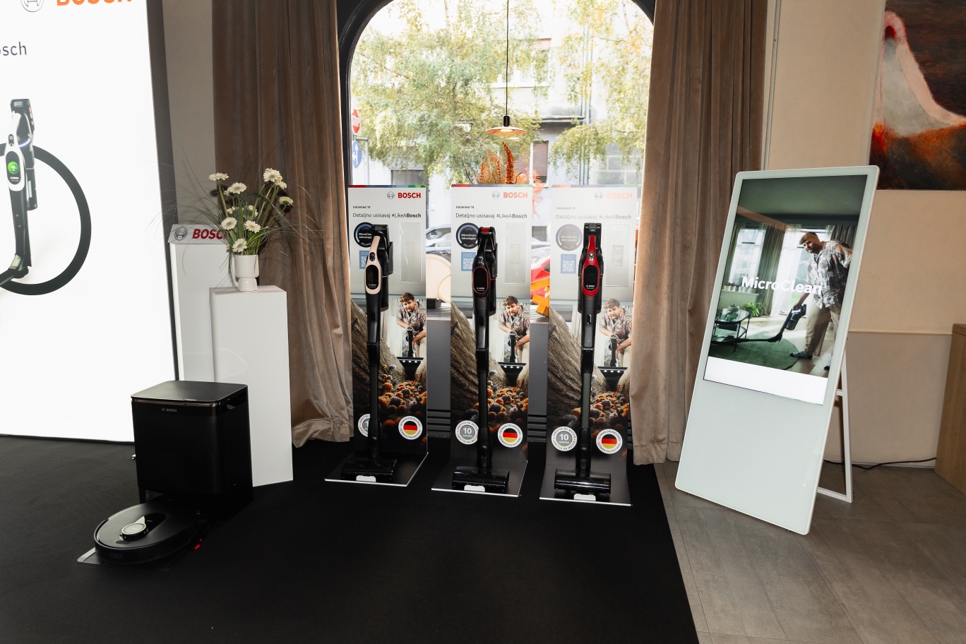 Bosch, Bosch Unlimited10 bežični štapni usisavač, usisavač, štapni usisavač